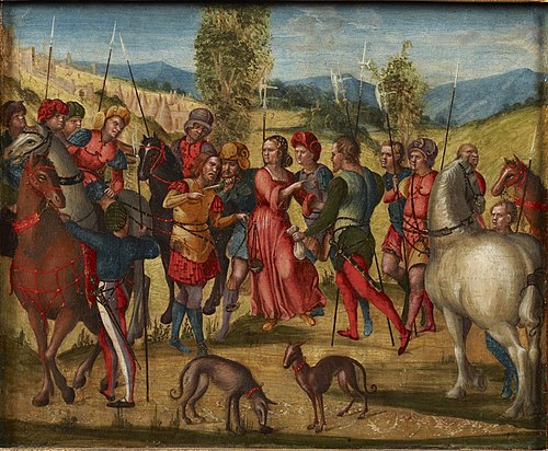 Chiomara and the Centurion, , Niccolò Giolfino