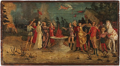 The Sacrifice of Iphigenia, , Niccolò Giolfino