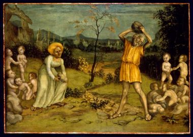 Mito de Deucalion y Pirra, , Niccolò Giolfino