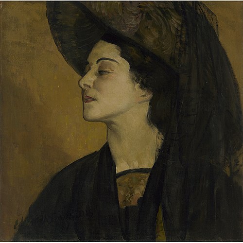 Alla Nazimova, 1910, Edward Simmons