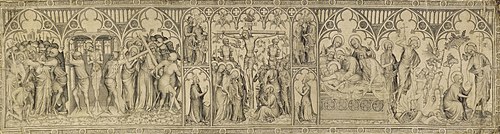 Le Parement de Narbonne, 1375, Maître du Parement de Narbonne