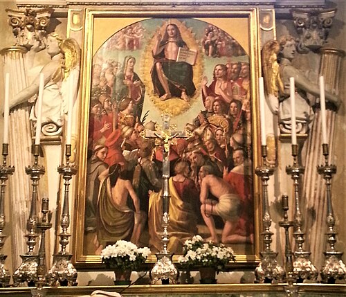 Altarpiece of All Saints (Antonio Boselli), 1514, Antonio Boselli
