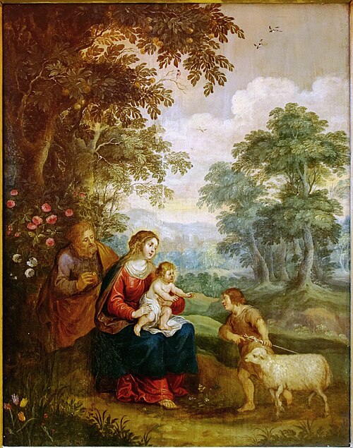 The Holy Family, 1700, Pieter van Avont