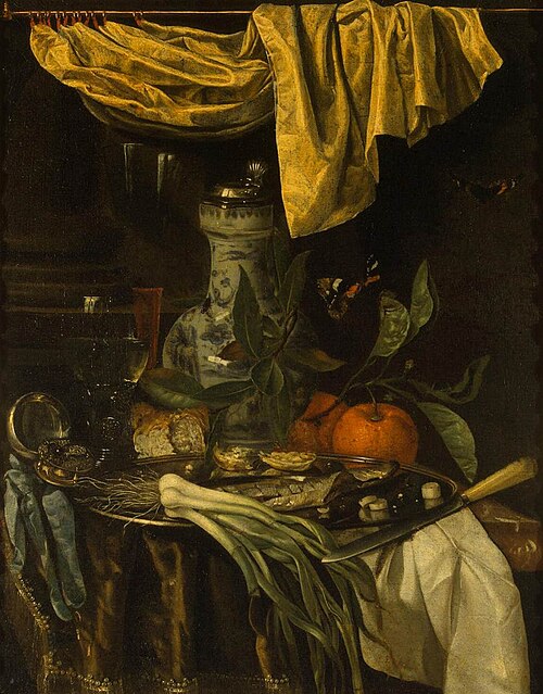 Snack, 1670, Juriaen van Streeck