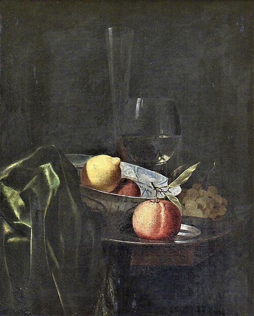 Nature morte avec pommes et citron, 1659, Juriaen van Streeck