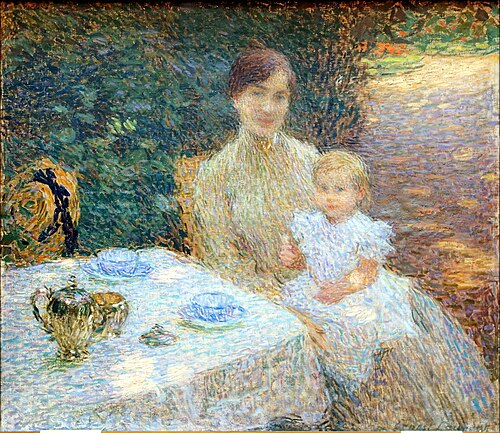 Au jardin, 1904, Ernest Laurent