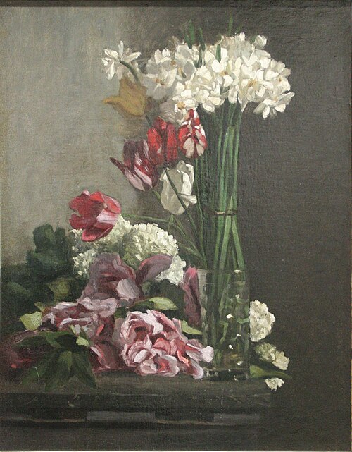 Fleurs, 1869, Frédéric Bazille