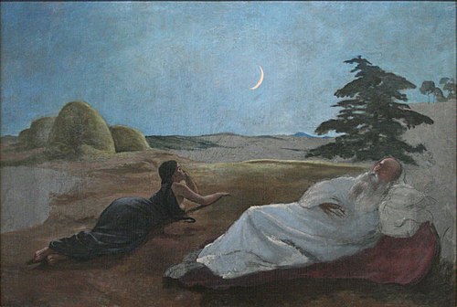 Ruth et Booz, 1870, Frédéric Bazille