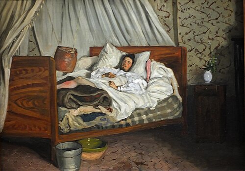 L'Ambulance improvisée, 1865, Frédéric Bazille