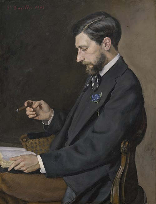 Edmond Maître, 1869, Frédéric Bazille