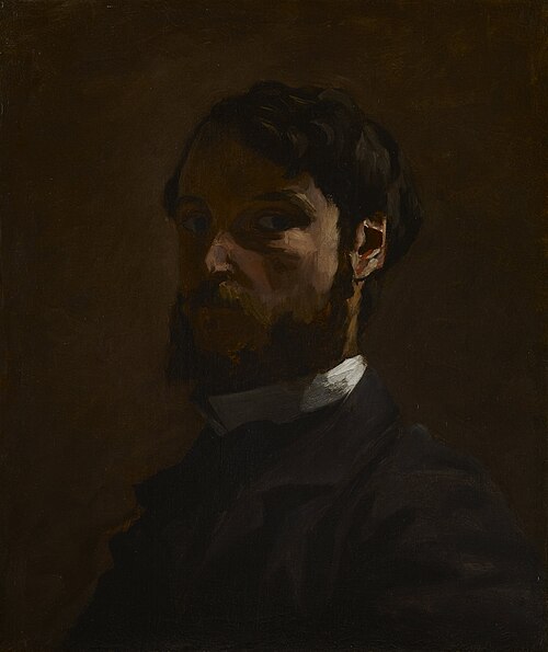 Autoportrait, 1867, Frédéric Bazille
