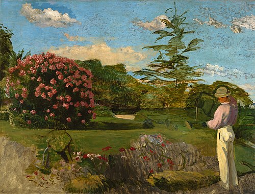 The Little Gardener, 1866, Frédéric Bazille