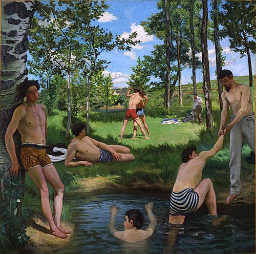Scène d’été, 1869, Frédéric Bazille