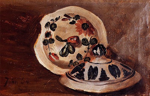 Couvercles de bouillon, 1864, Frédéric Bazille