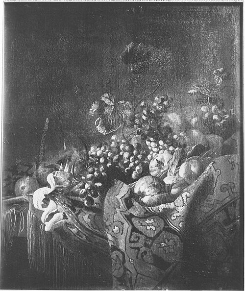 Früchtestück, 1689, Barend van der Meer