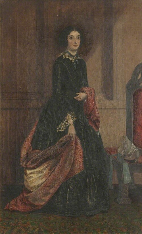 Mrs Gelling, née Bridson, 1854, James Grellier Forbes