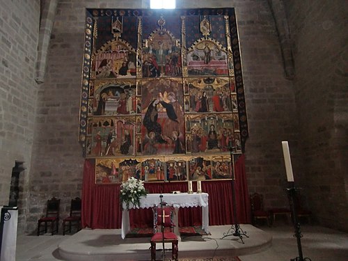 retable de de Santa Maria de Rubió, 1400, Maître de Rubió
