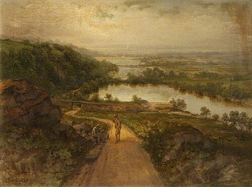 Rivington Lakes, 1907, Samuel Lawson Booth