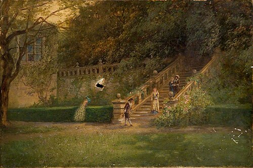 Haddon Hall, Derbyshire, , Samuel Lawson Booth