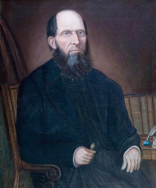 Self portrait, 1870, Robert Hughes