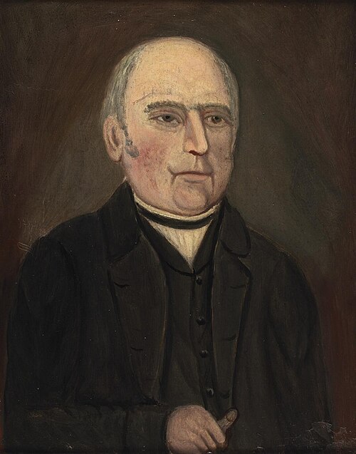 Reverend John Jones, Talysarn, Carnarvon, 1860, Robert Hughes