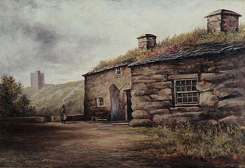 Tan y Castell, Dolwyddelan, 1880, Samuel Maurice Jones