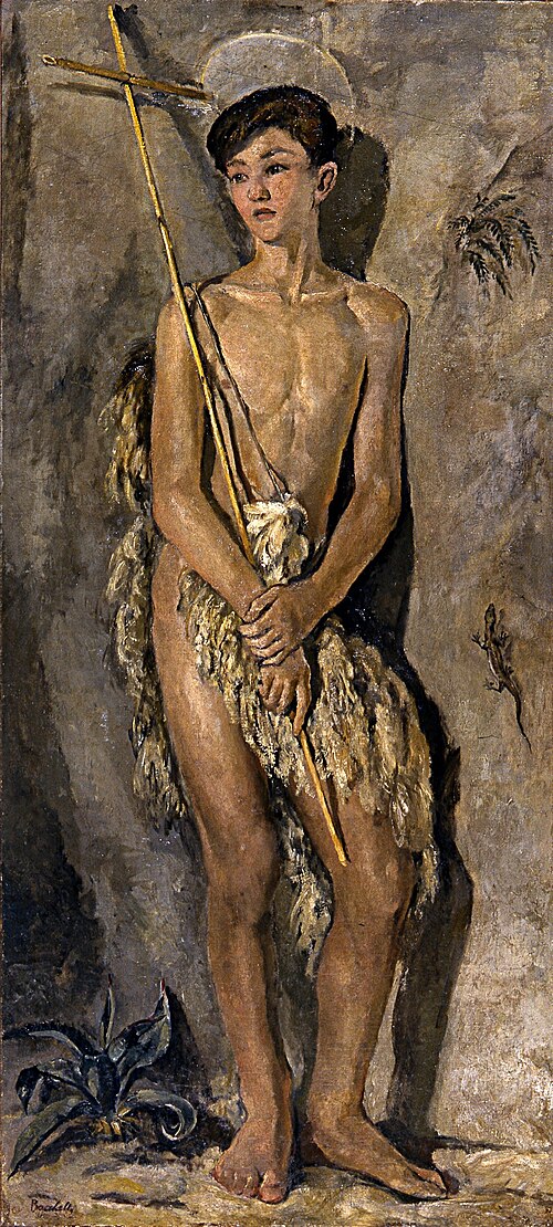 Young Saint John in the Desert, 1930, Mario Bacchelli