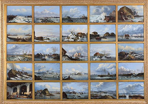 De watersnood van 1855, 1857, Johan Diderik Cornelis Veltens
