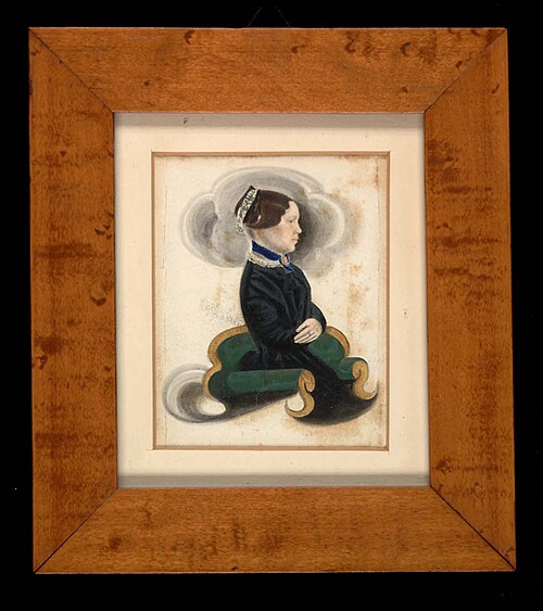 Portrait of a Lady, 1850, James Sanford Ellsworth
