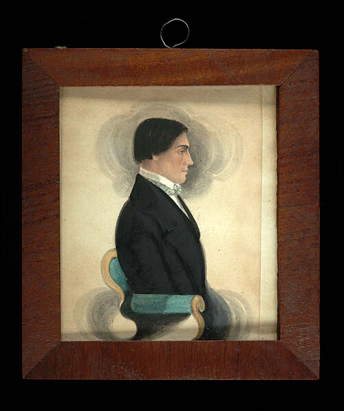 Portrait of a Gentleman, 1850, James Sanford Ellsworth