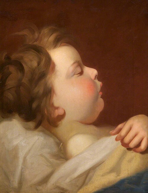 Asleep: The Artist's Son, Albert Edwin Gillard (1859–1954), , William Gillard