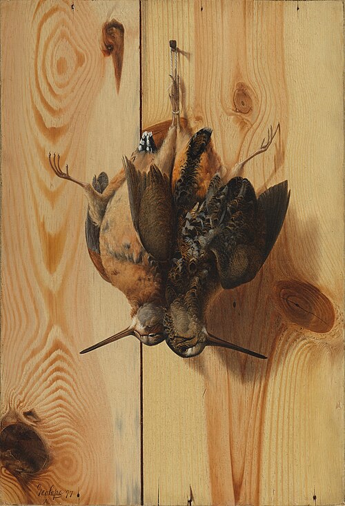 Hanging Woodcock, 1897, George Cope
