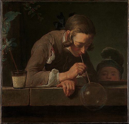 Les Bulles de savon, , Jean Siméon Chardin