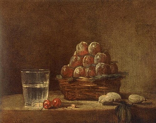 Le panier de prune, 1759, Jean Siméon Chardin