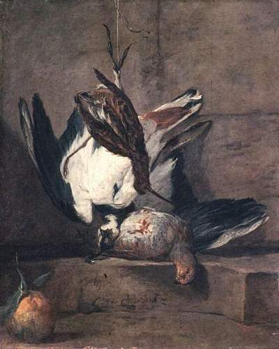 Nature morte, 1732, Jean Siméon Chardin