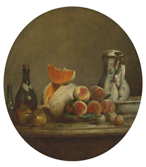 Le Melon entamé, 1760, Jean Siméon Chardin