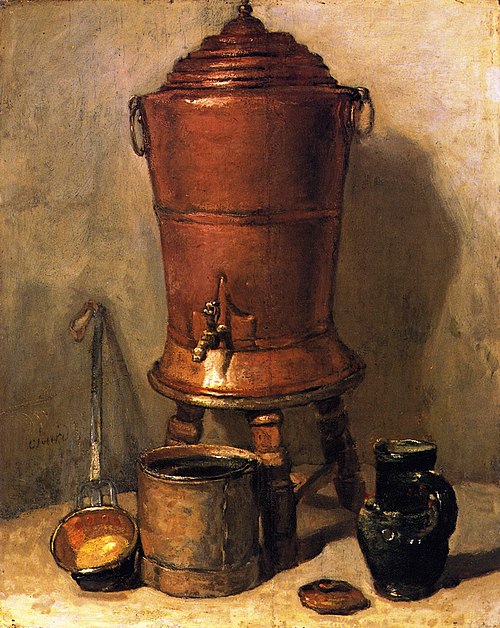 La Fontaine de cuivre, 1733, Jean Siméon Chardin