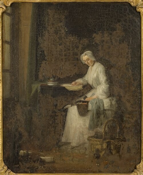 The Housekeeper, , Jean Siméon Chardin