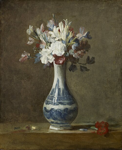 Bouquet, 1750, Jean Siméon Chardin