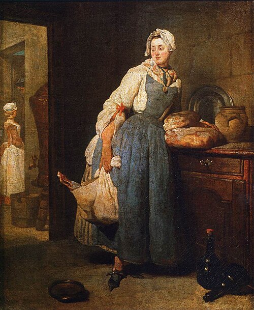 La Pourvoyeuse, 1739, Jean Siméon Chardin