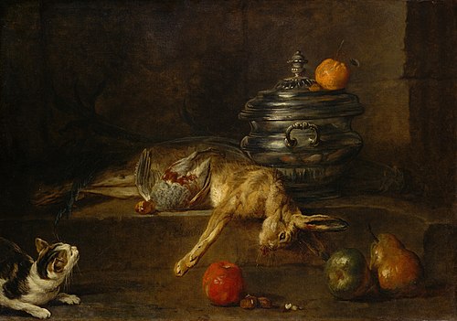 La Soupière d'argent, 1730, Jean Siméon Chardin