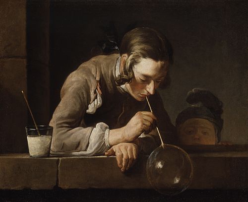 Les Bulles de savon, 1739, Jean Siméon Chardin