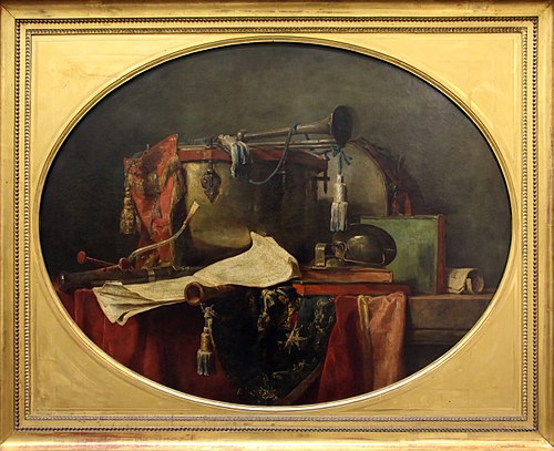 Les Instruments de la musique militaire, 1767, Jean Siméon Chardin