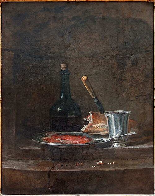 Les Apprêts d'un déjeuner, 1730, Jean Siméon Chardin