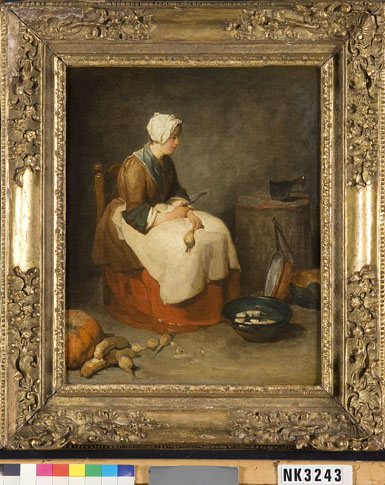 Meisje in keuken, 1752, Jean Siméon Chardin