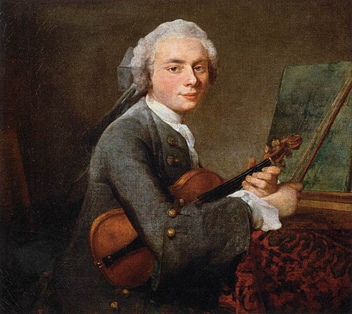 Le Jeune Homme au violon, 1738, Jean Siméon Chardin