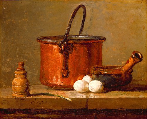 Nature morte, 1732, Jean Siméon Chardin