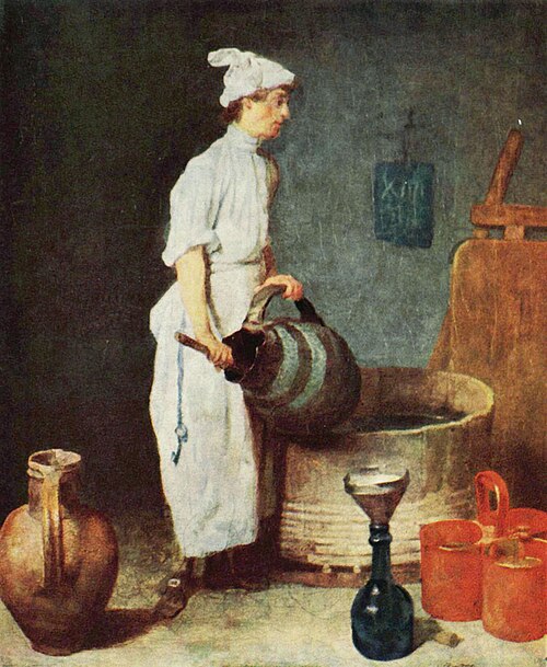 Le garcon cabaretier, 1738, Jean Siméon Chardin