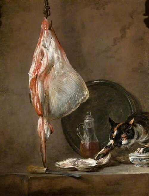 The Ray, 1728, Jean Siméon Chardin