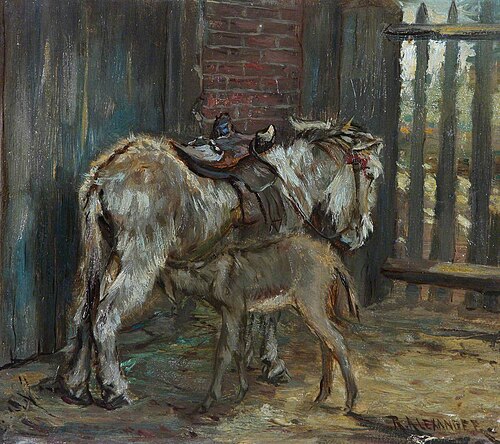 Donkey and Foal, , Robert L. Alexander